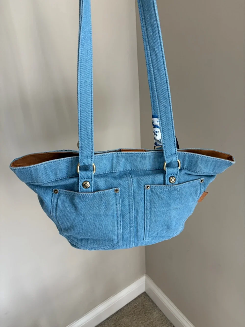 Patricia Nash Denim Tote - Picture 11 of 13